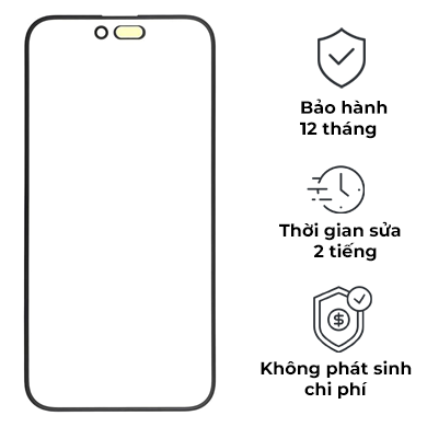 Dịch vụ thay kính cho iPhone 14 Pro tại Hải Phòng